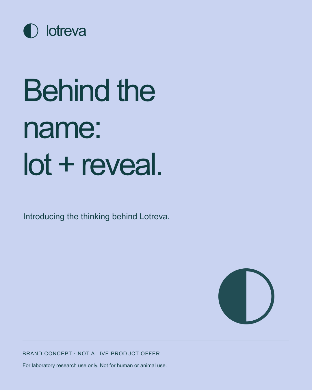 Lotreva social concept: Behind the name: lot + reveal.